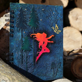 Pohádkový deník s vílou v lese
