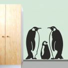 rodina tučňáků
