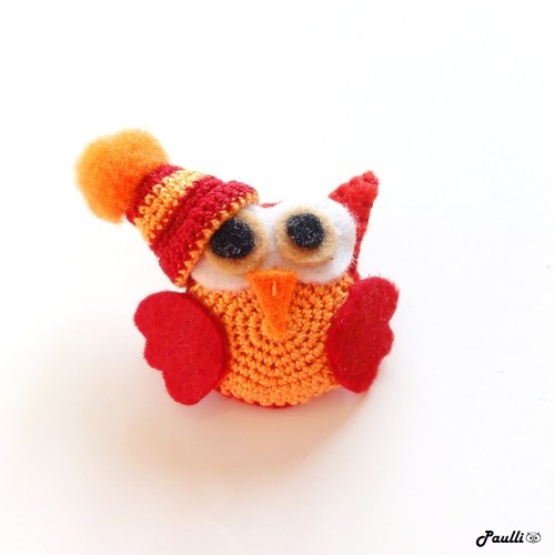 Veselá sovička s kulichem