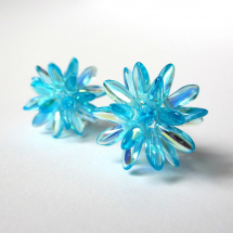 MINI ježek-aquamarine blýskavý