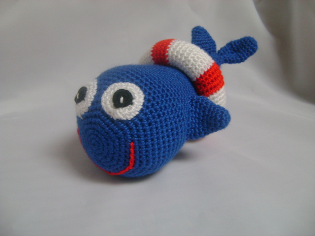 NÁVOD na háčkovanou velrybku