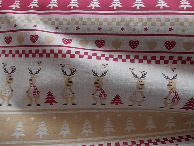 100%BAVLNA -vánoční na režné