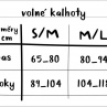 kalhoty z teplákoviny, zahrada, S-XL