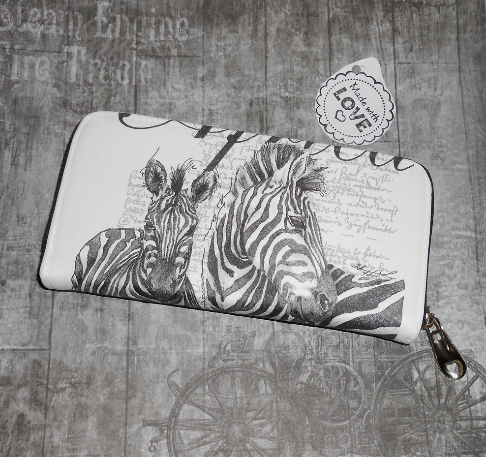 Peněženka-Zebra