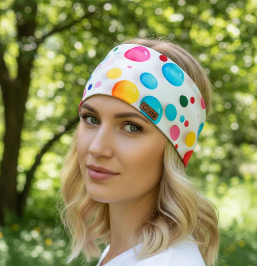 Čelenka z úpletu BUBLE