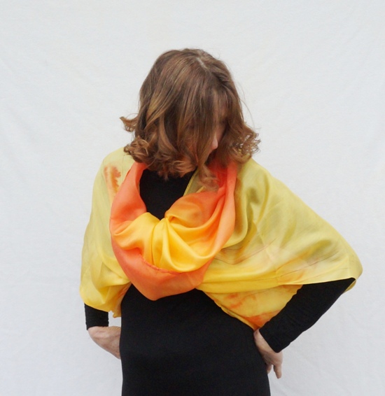 Blůzošála žlutá č.6