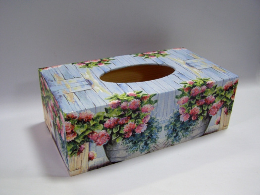 Krabice na kapesníky - Květináče