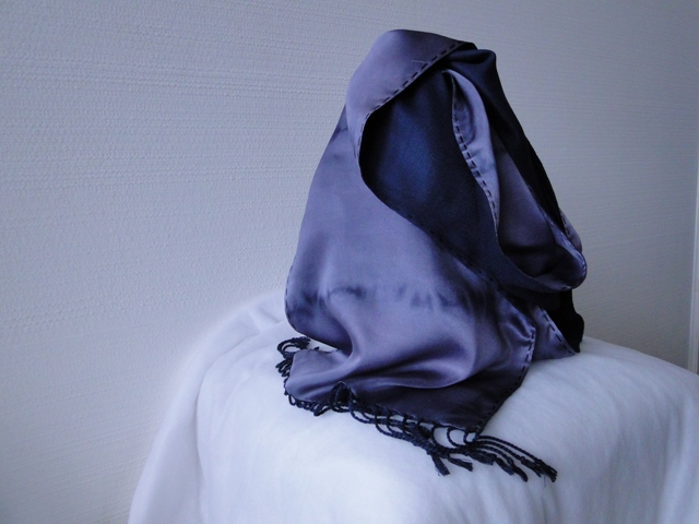 Dvojitá šála hedvábí/pashmina č.18