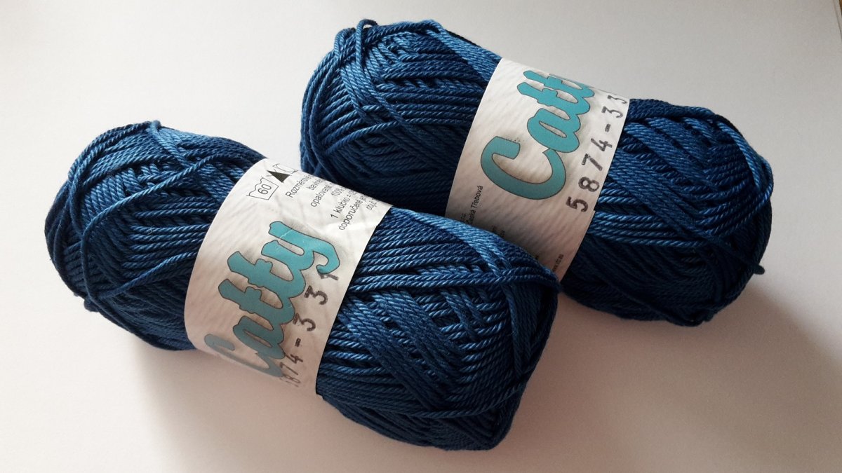 příze Catty 5874 tmavě modrá CATTY37