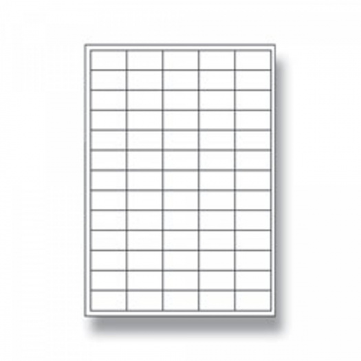 Samolepící etikety 38,1x21,2 mm