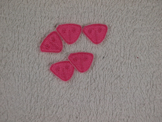 Vyšívaná čumáček 2,5x2cm
