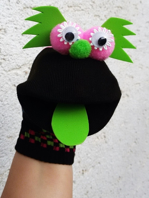 Maňásek ponožkáček . č.963/D