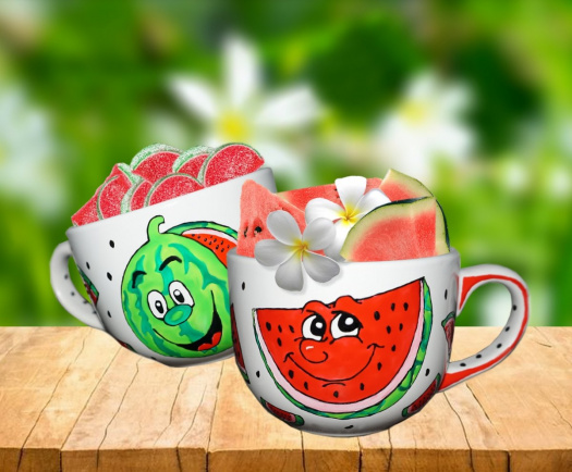 Miska na polévku - meloun usměvavý