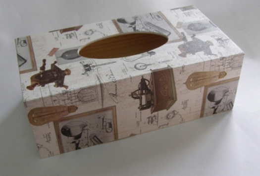 Krabice na kapesníky - Alva Edison