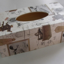 Krabice na kapesníky - Alva Edison