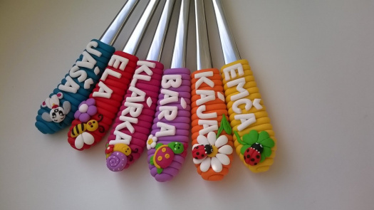 Lžičky se jmény (18 cm)na přání
