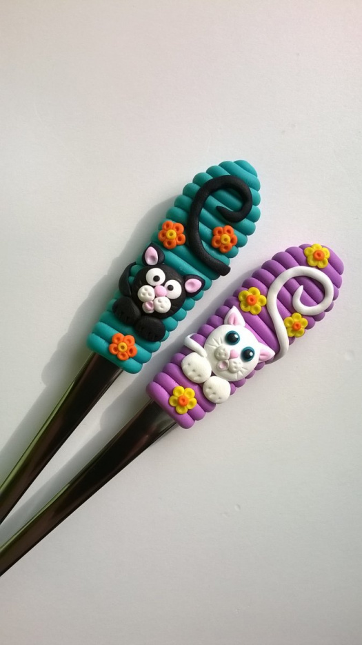 Kocourek a Micinka (18 cm) 