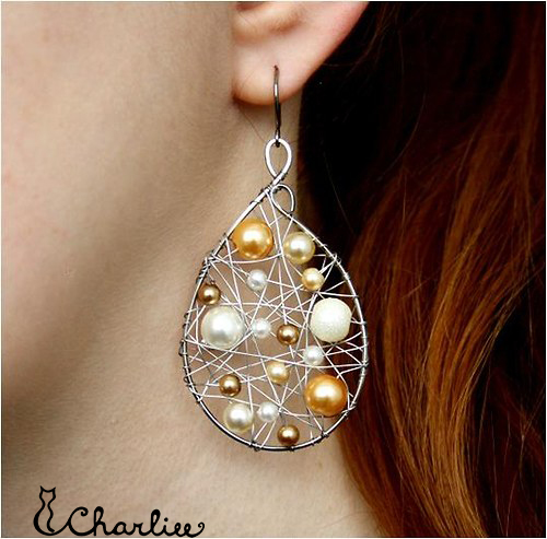 Náušnice - SLUNEČNÍ SVIT - hypoalergenní chirurgická ocel