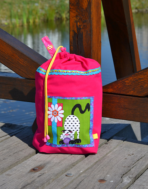 Kočičí pytlík na prádlo ;)