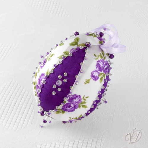 Originální vajíčko s korálky (OZ090)