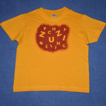 Žluté dětské tričko s písmenky (ZUZI) - 6 let 3369194