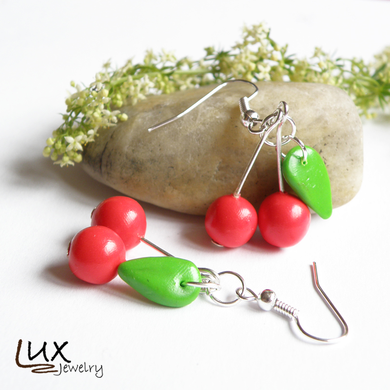 Náušnice Třešničky