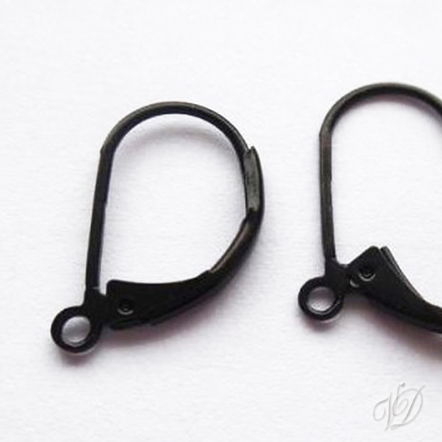 Naušnicové zapínání uzavírací černé na výměnu