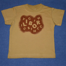Béžové dětské tričko s písmenky (LIBOR) - 4 roky 3369186