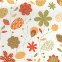 Transparentní papír A4 květiny oranžovozelený (53334601)
      