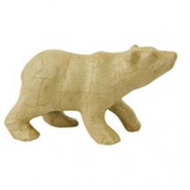 Kartonový předmět S lední medvěd 20x11x8cm (SA119)
      