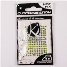 3mm Hot-fix štrasové kamínky zelené (C-STRASS-3GREEN)
      