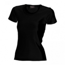 Dámské tričko, kulatý výstřih, KR, vel. M - černé (031M.02)
      