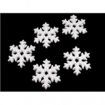 Sněhová vločka polystyren 10cm - 5ks v sáčku (080757)
      