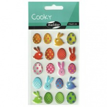 Samolepky Cooky - Velikonoční vejce a zajíčci (560420)
      