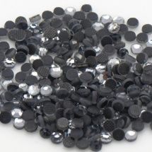 Hot fix - nažehlovací krystaly SS10 ( 2,7 - 2,8mm) - barva Black Diamond 5g
