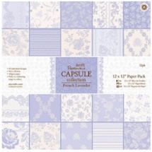 Sada papírů (32ks) 30x30cm Capsule Collection - French Lavender (PMA 160232)
      