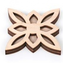 Ornament č. 005 - Dřevěné razítko na textil (1ks) (RT-OR005)
      