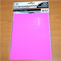 Hot-fix nažehlovací fólie neon růžová (TISSU-FLUO PINK)
      