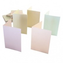A6 přání a obálky 50ks (240g/m2) - perleťové pastelové (ANT 1511010)
      