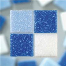 Kamínky mozaika 1cm/200g modrý mix (2291449)
      