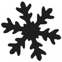 Raznice M sněhová vločka 2,5x2,5cm (2112055155)
      