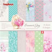 Set papírů (24ks) 170g/m2 - Summer Joy (SCB220605112B)
      