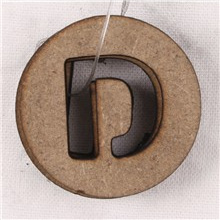 Dekorační písmenka D 1,9cm (3ks) (KF450D)
      