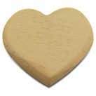 Dřevěné prkýnko srdce 8,3x7,5cm (KL175)
      