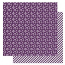 Oboustranný papír na scrapbook ScrapBerry´s (1ks) Snowflakes Beautyberry (SCB220609801)
      