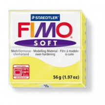 Fimo Soft 10 žlutá citrón (8020-10)
      