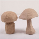 Kartonová sada 2 předmětů houby (hříbek + muchomůrka) 9,5x9cm a 8,5x6,5cm (AC338)
      