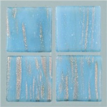 Kamínky mozaika skleněné transparentní 2cm/200g světle modré (2292247)
      