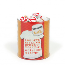 STAMPO TEXTILE, ABECEDA, 45 ks