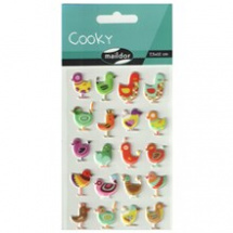 Samolepky Cooky - Ptáčci (560405)
      